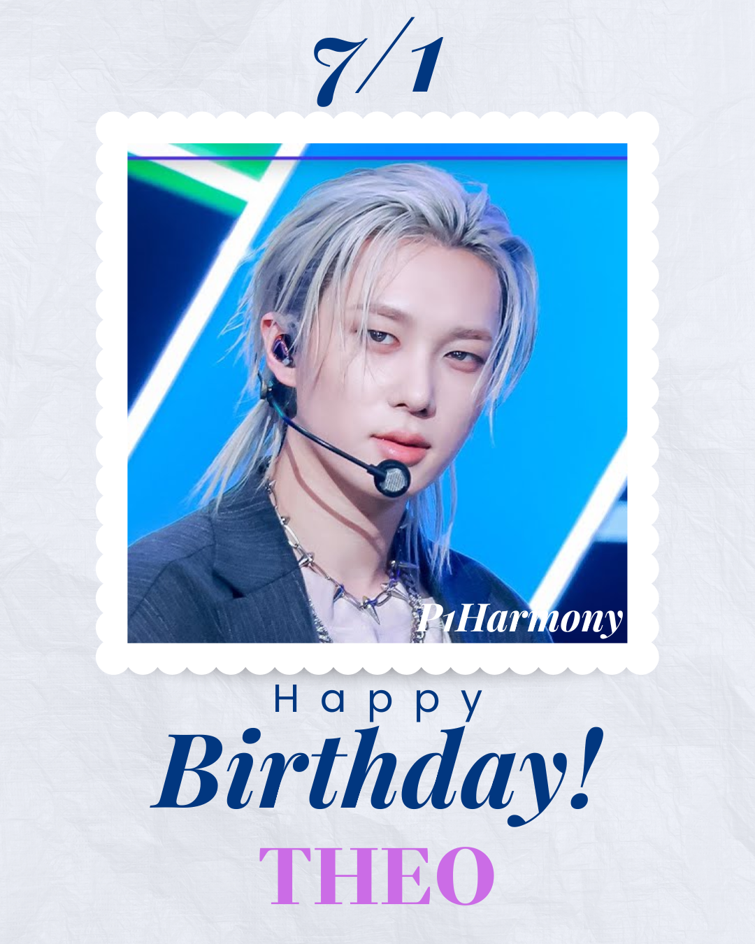 🎂 Happy Birthday to P1Harmony's THEO!