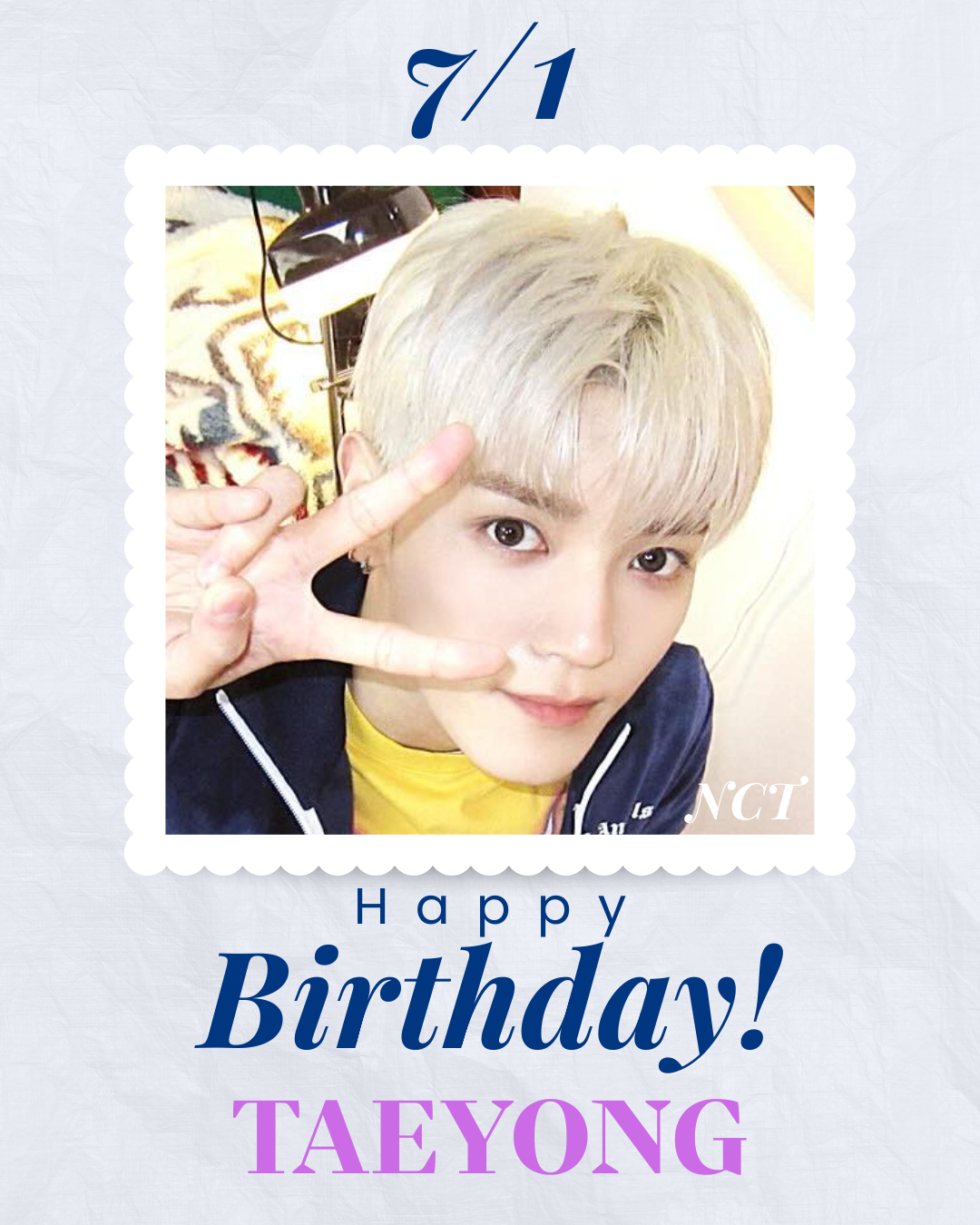 🎂 Happy Birthday to NCT's TAEYONG!
