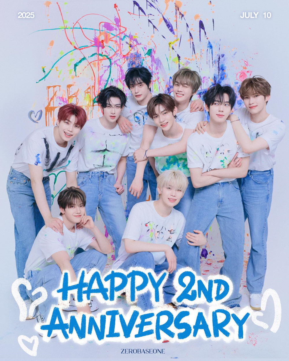 🎉 2025.7.10 ZEROBASEONE 2nd Anniversary