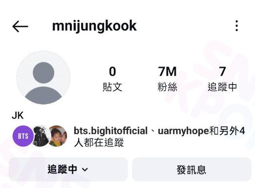 BTS 田柾國重返 Instagram！🎉