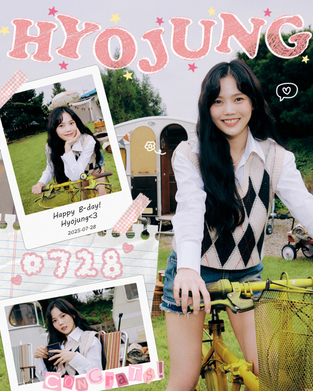 🎂 Happy Birthday to OH MY GIRL's 效定！🎉