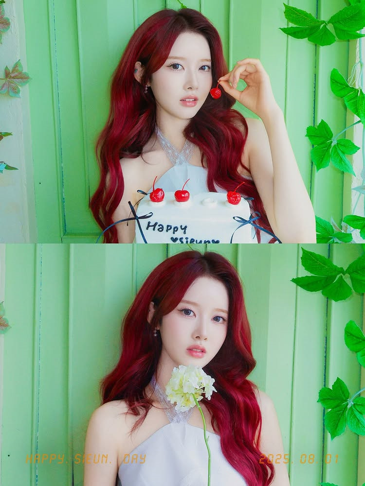 祝 STAYC 的 蒔恩 ( SIEUN ) 生日快樂🐩💘